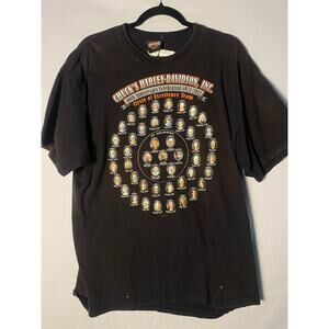 Chuck's Harley Davidson 40th Anniversary Excellence Team Black Graphic Shirt
